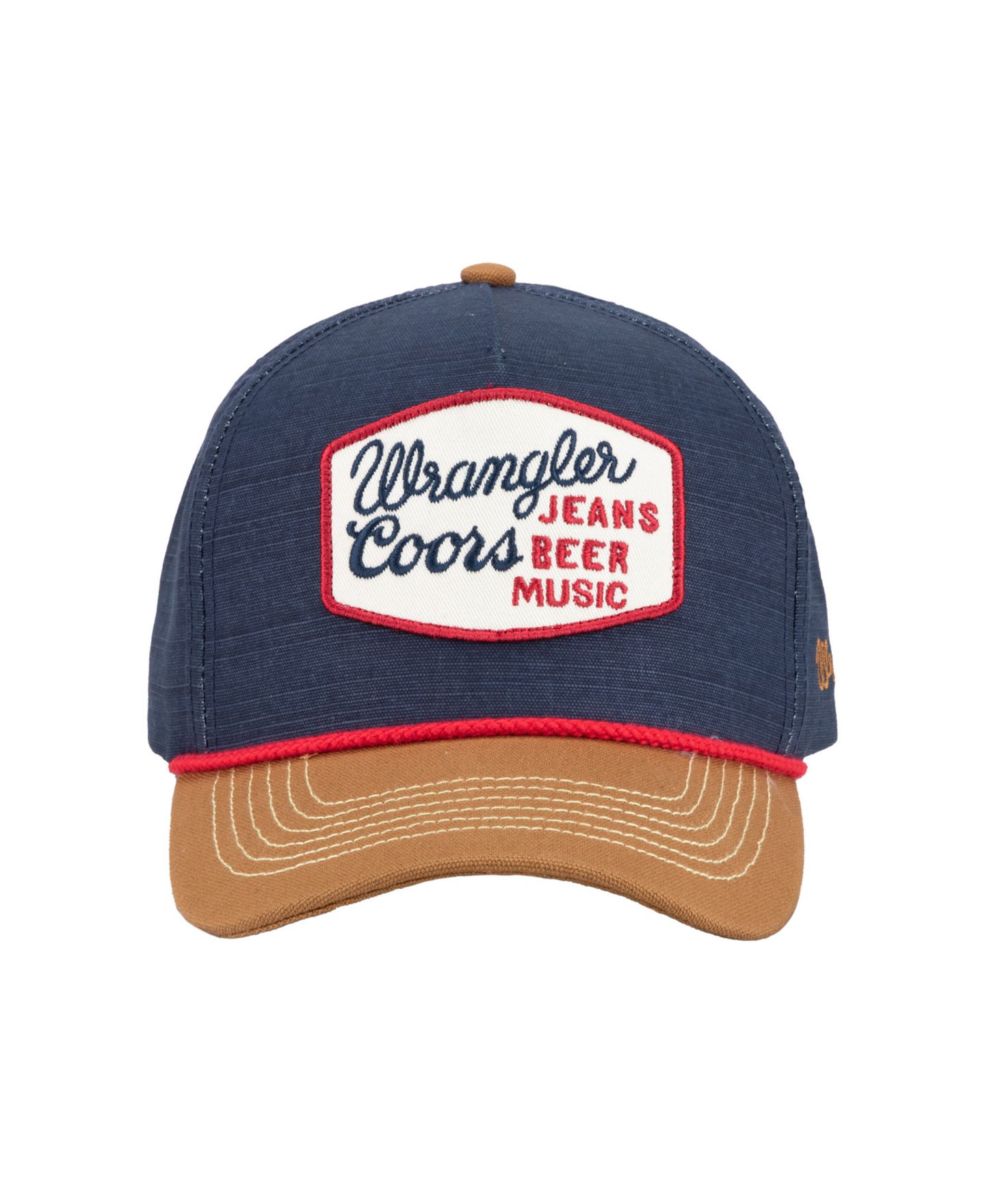 Мужская кепка Wrangler Classic Snapback, цвет: Тёмно-синий — фото 3
