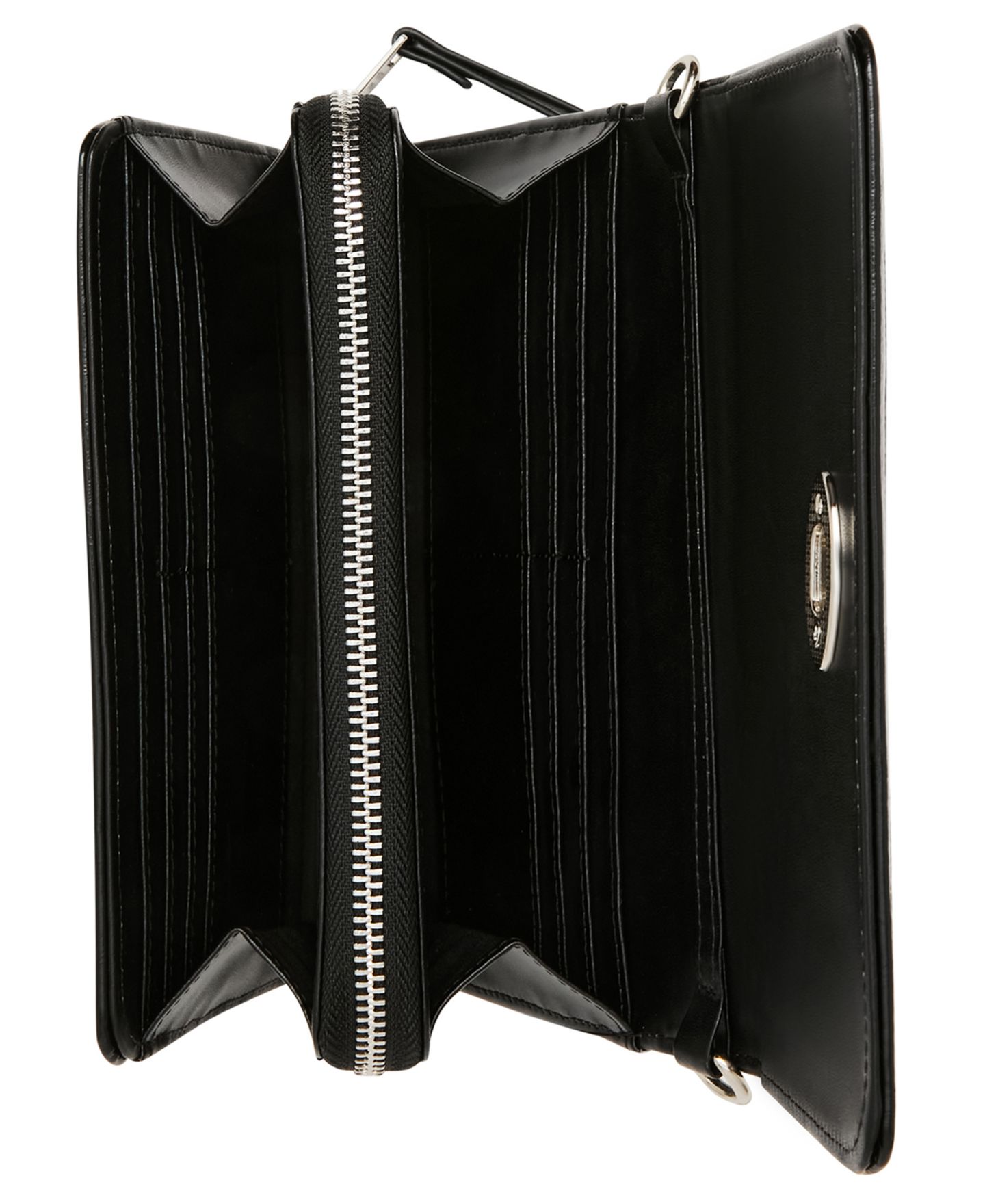 Женский кошелёк Steve Madden Carina Crossbody Wallet, цвет: Чёрный — фото 4