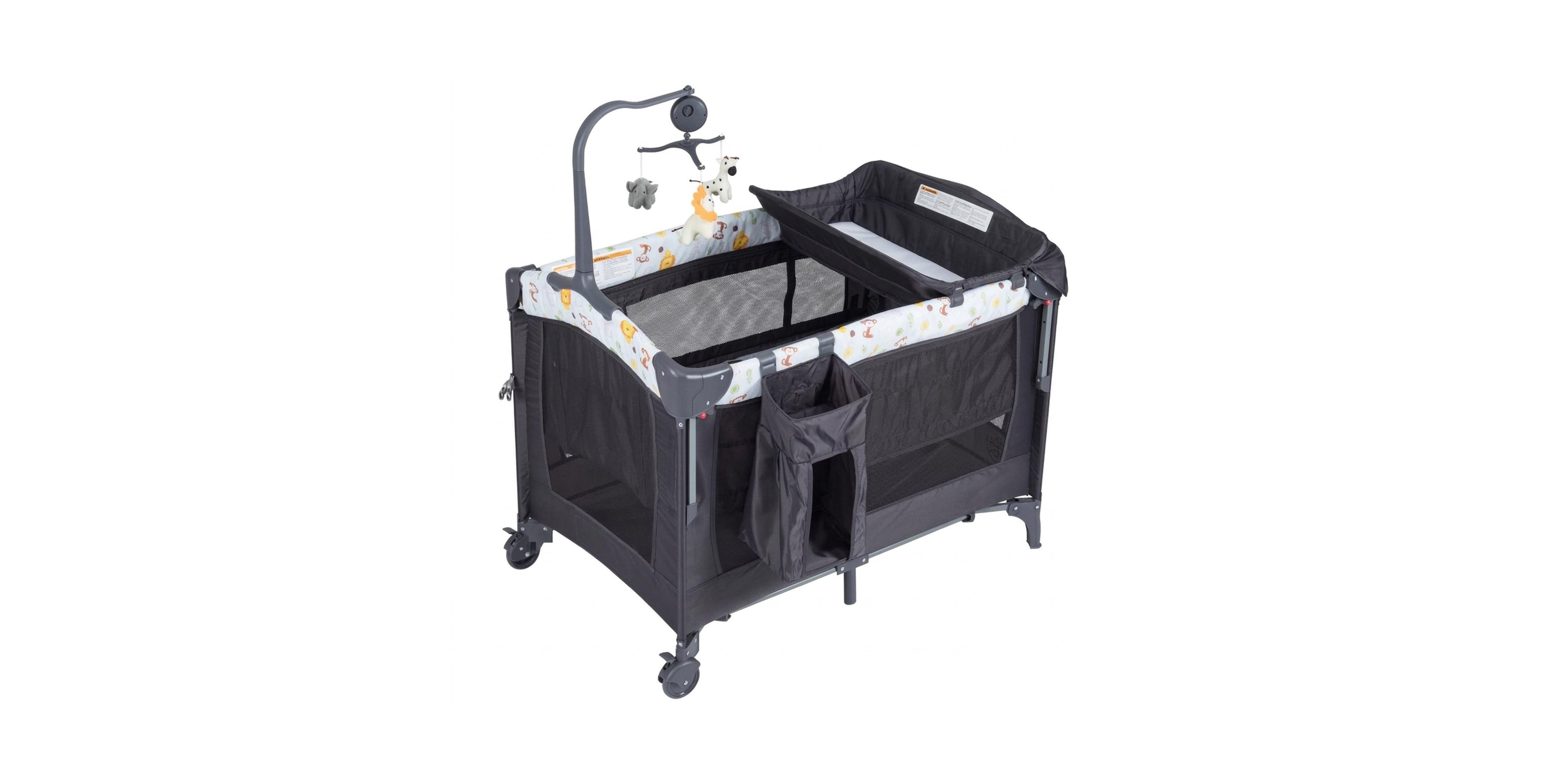 Gouun 3-in-1 Convertible Portable Baby Playard with Music Box