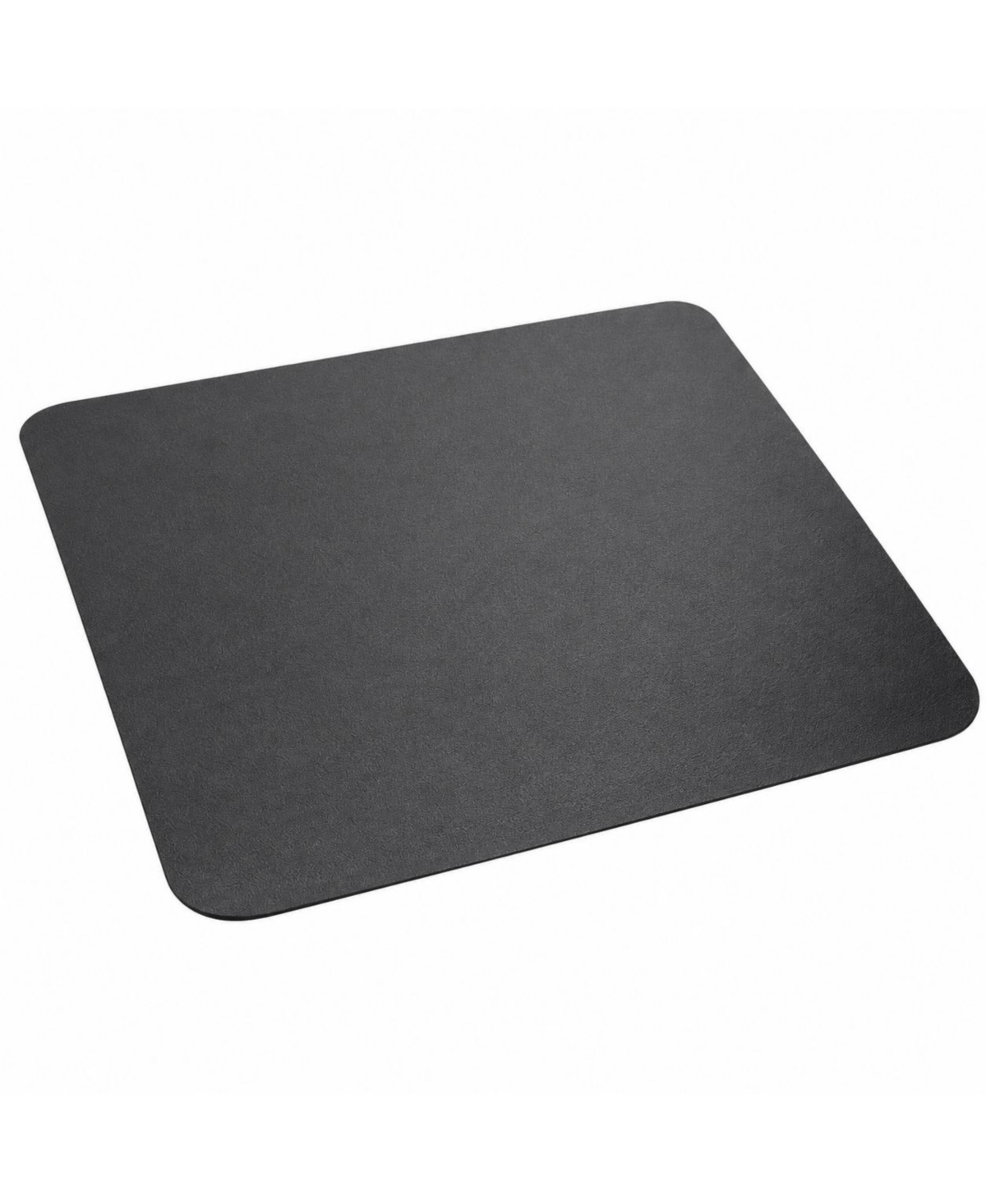Lowking 47 X 35 Rectangular Office Chair Floor Mat For Hardwood Tile Floors Anti Slip Under Desk Protector - Black
