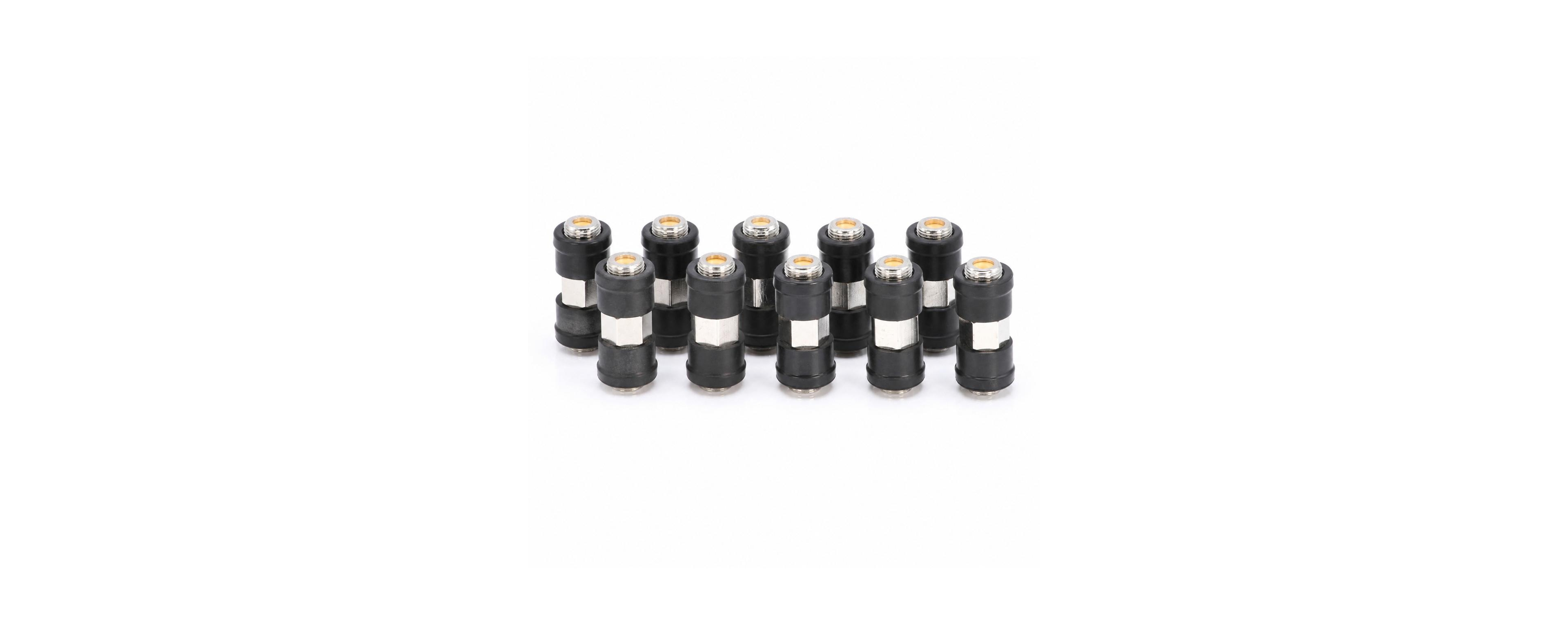 Lofree F-Type Coax Weather-Sealed Cable Connectors, 10-Pack