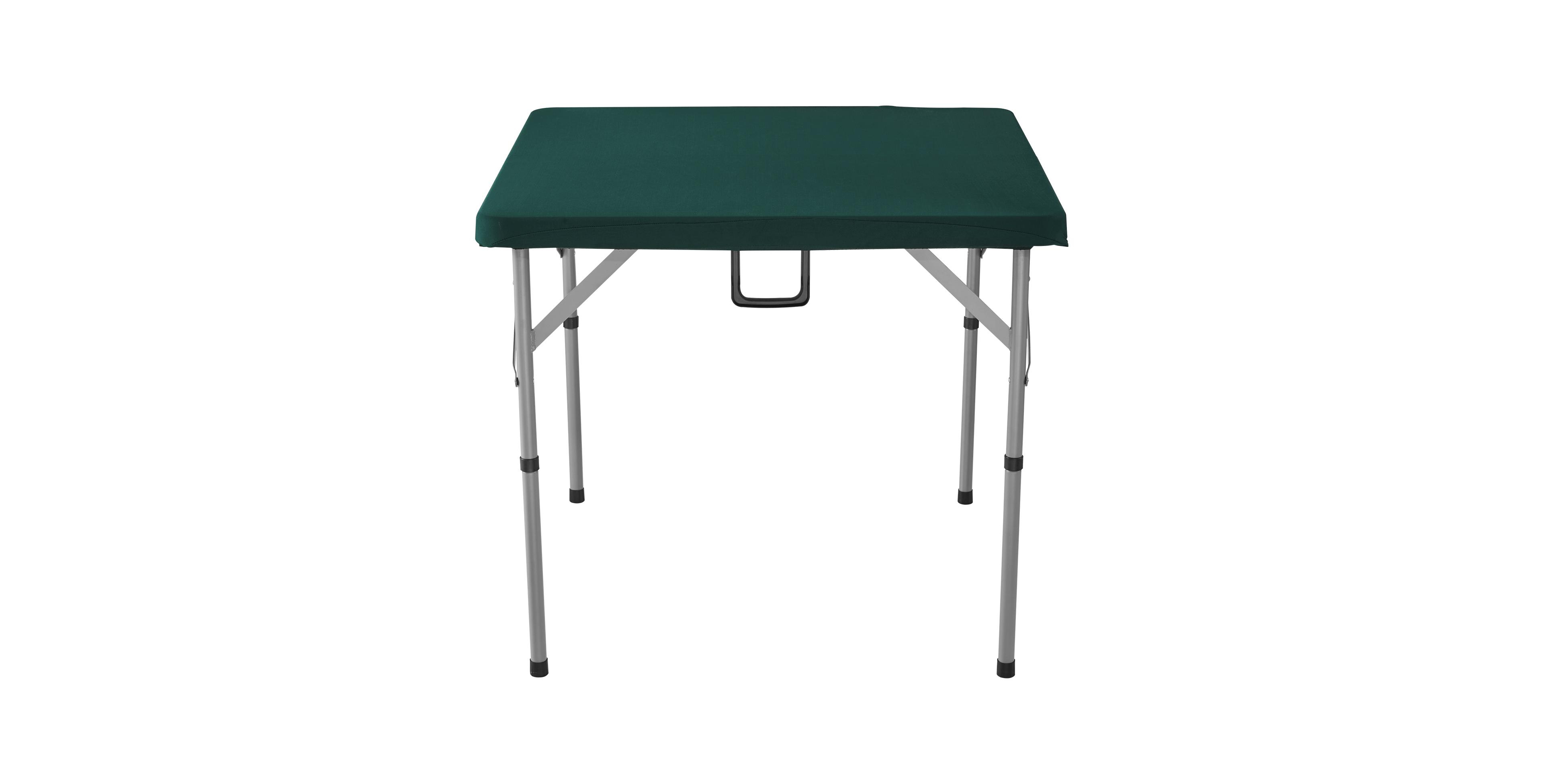 Gouun Fold-in-Half Square Card Table Featuring Carrying Handle