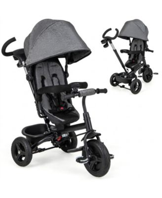 Four in One Toddler Trike with Reversible Seat and Five-Point Harness, 55 lb. Capacity, Ages 9-60 Months