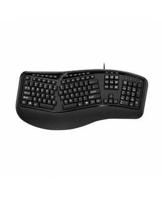 105 Key Ergonomic Split Layout Wired Keyboard for Windows