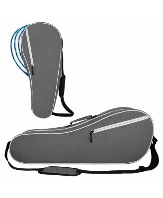 Water Resistant Tennis Badminton Bag Padded Protection 3-4 Rackets Adjustable Strap Extra Storage Unisex