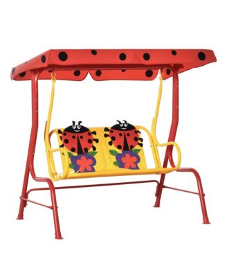 Kids Swing Set for Supervised Play at Home, Ages 3-8