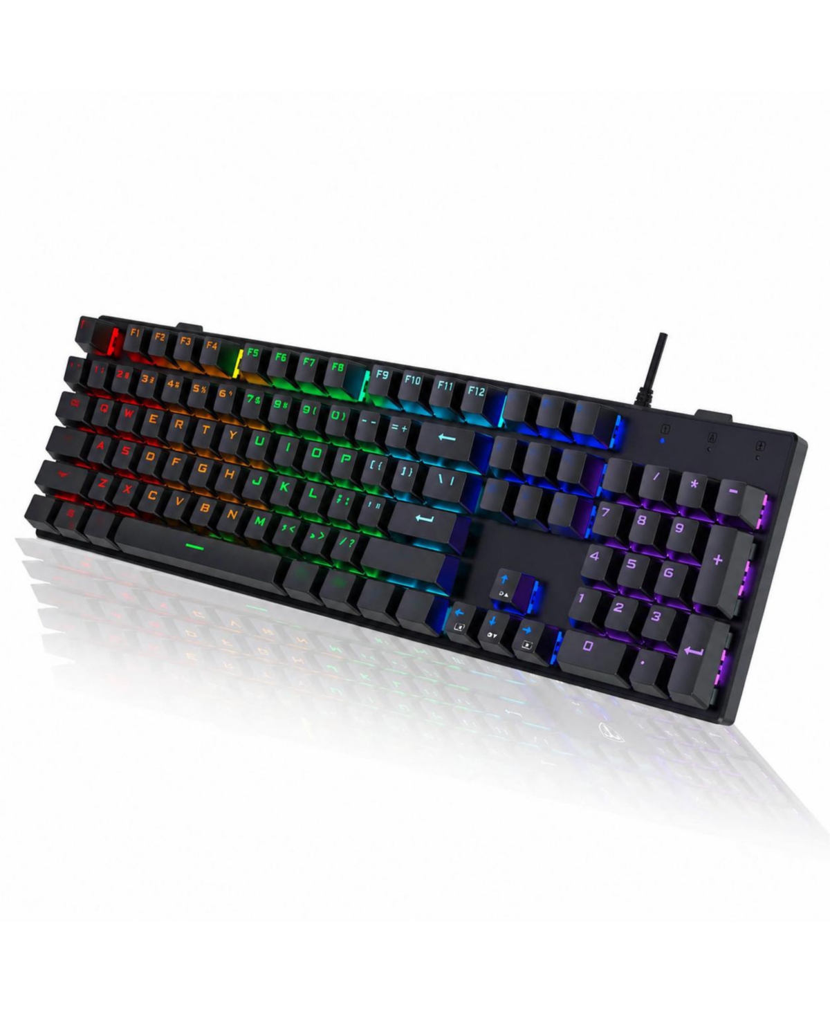Lofree Wired Rgb Anti-Ghosting Mechanical Gaming Keyboard for Windows, Mac Os, Xbox
