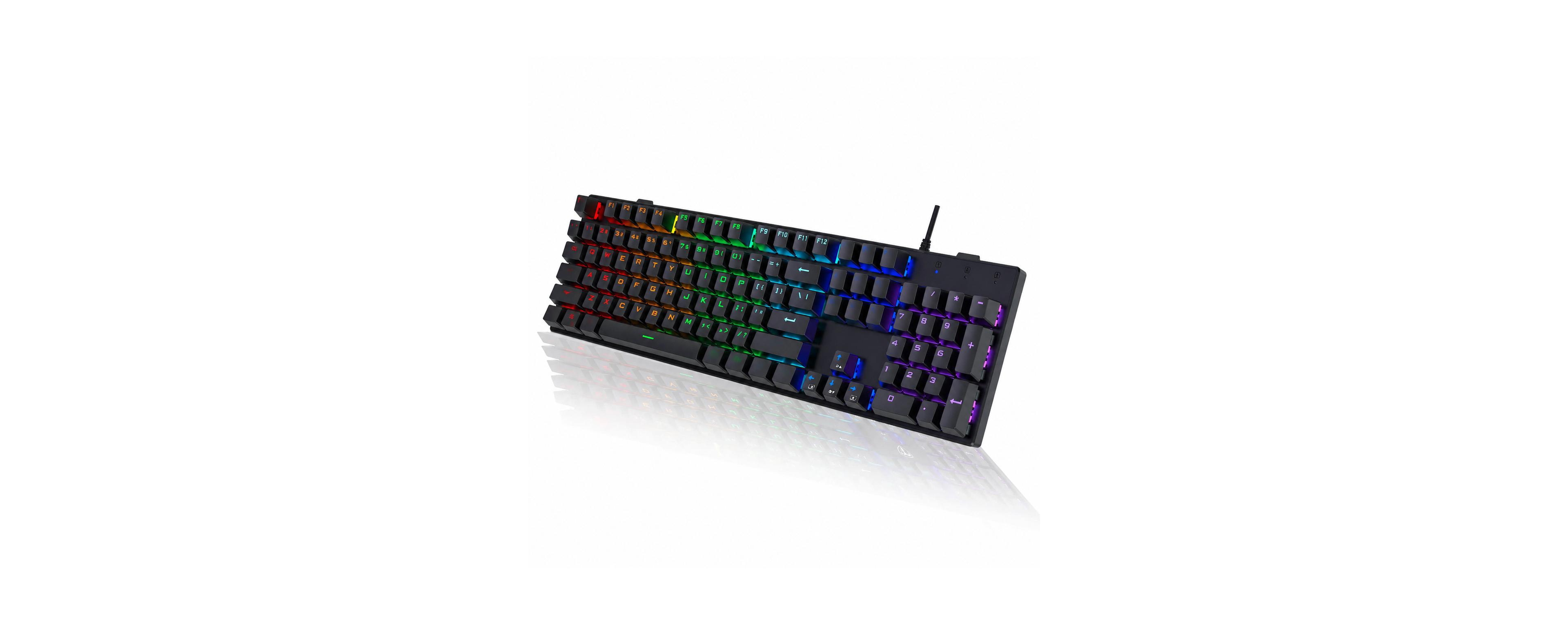 Lofree Wired Rgb Anti-Ghosting Mechanical Gaming Keyboard for Windows, Mac Os, Xbox