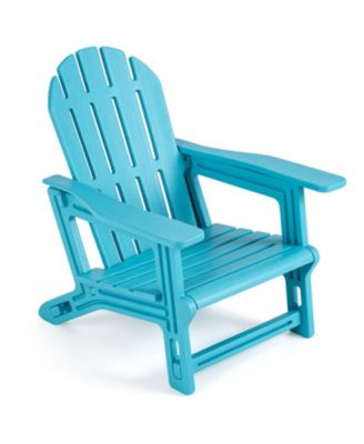 Kids All-Weather HDPE Adirondack Chair for Patio Play