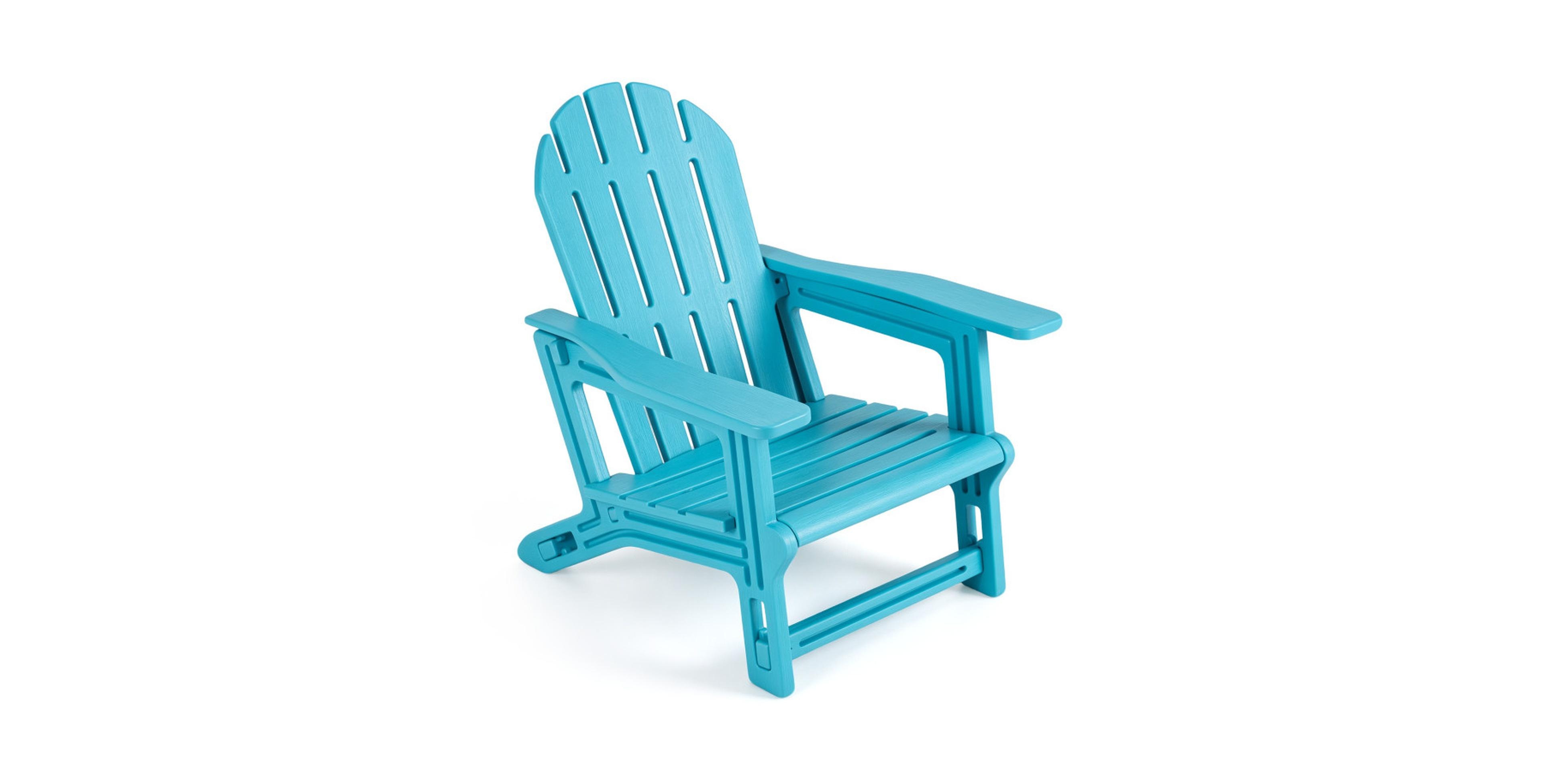 Gouun Kids All-Weather Hdpe Adirondack Chair for Patio Play