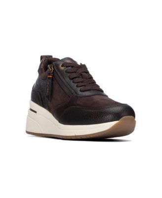 Refresh Collection Women's Wedge Padded-Insole Sneakers