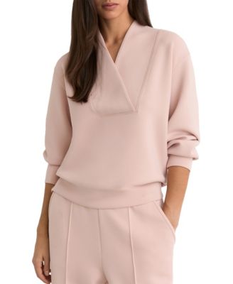 Women's Annabel Drop-Shoulder Cowl-Neck Long-Sleeve Sweatshirt
