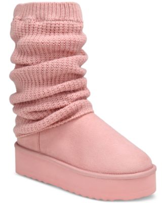 Coraamae Cold Weather Platform Booties