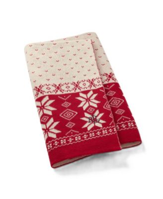 Ingrid Snowflake Throw, 50" x 70"