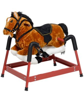 Plush Rocking Ride-On Toy, Ages 3-8