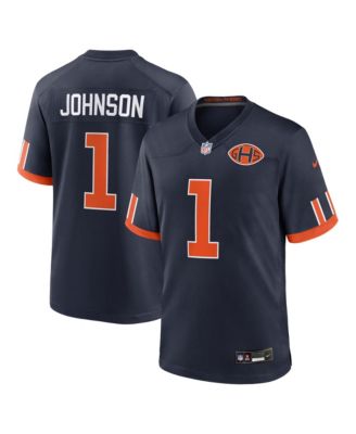 Men's Jaylon Johnson Navy Chicago Bears 2026 Rivalries Collection Game Jersey