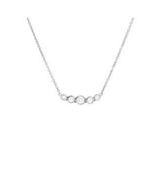 Pre-Owned Tiffany and Co Jazz Graduated Pendant Necklace