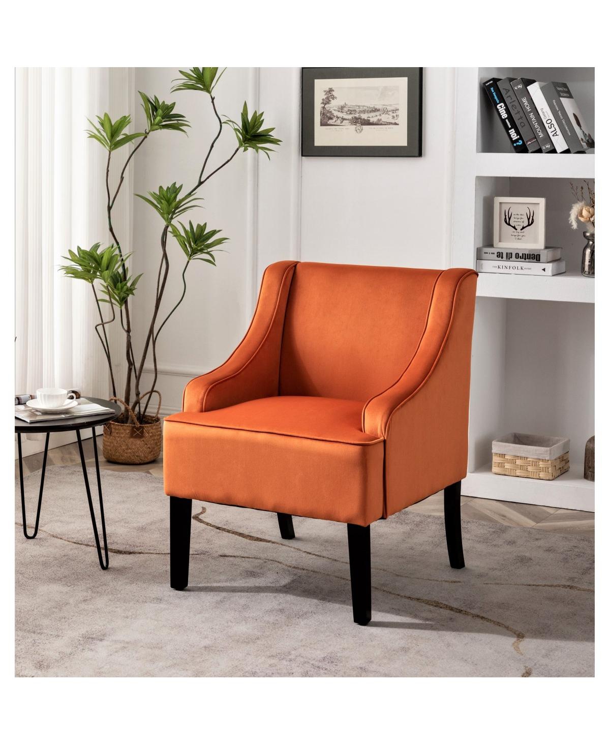 Streamdale Furniture Versatile Upholstered Accent Chair with Solid Wood Frame and Cushioned Seat