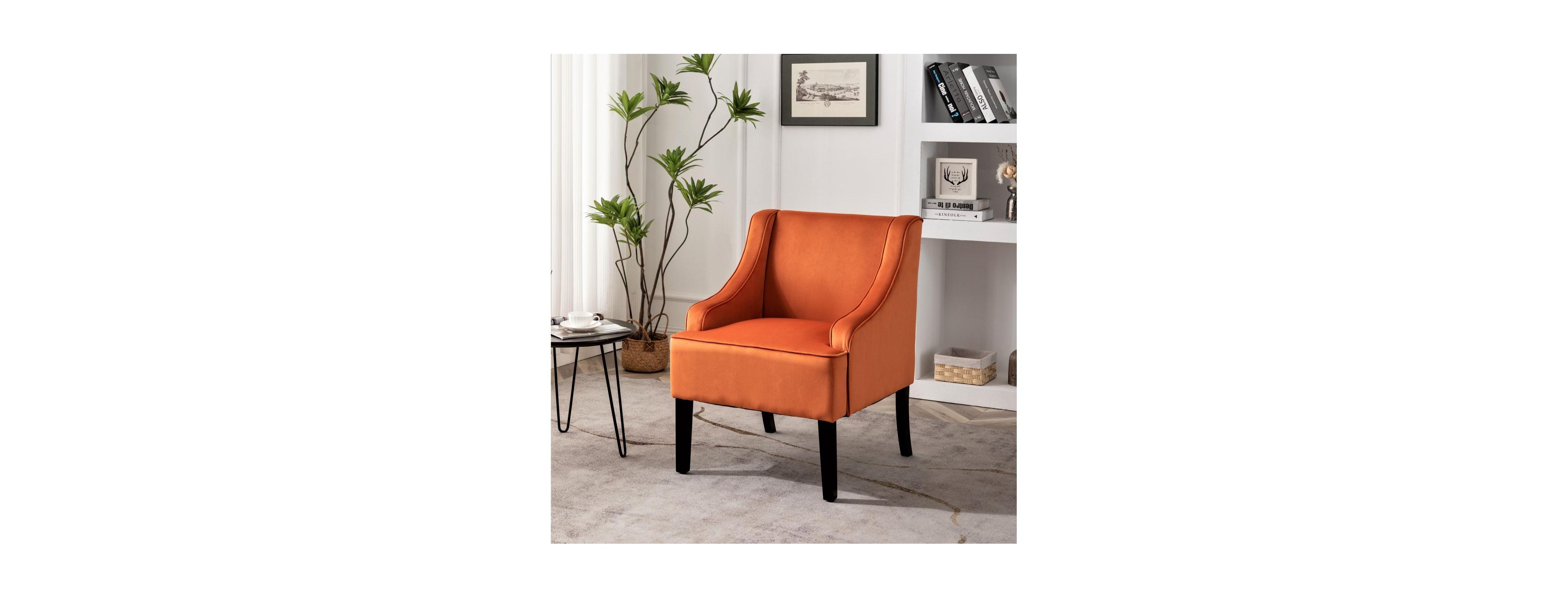 Streamdale Furniture Versatile Upholstered Accent Chair with Solid Wood Frame and Cushioned Seat