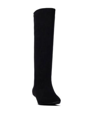 Women's Pointed Toe Suede Tall Boots