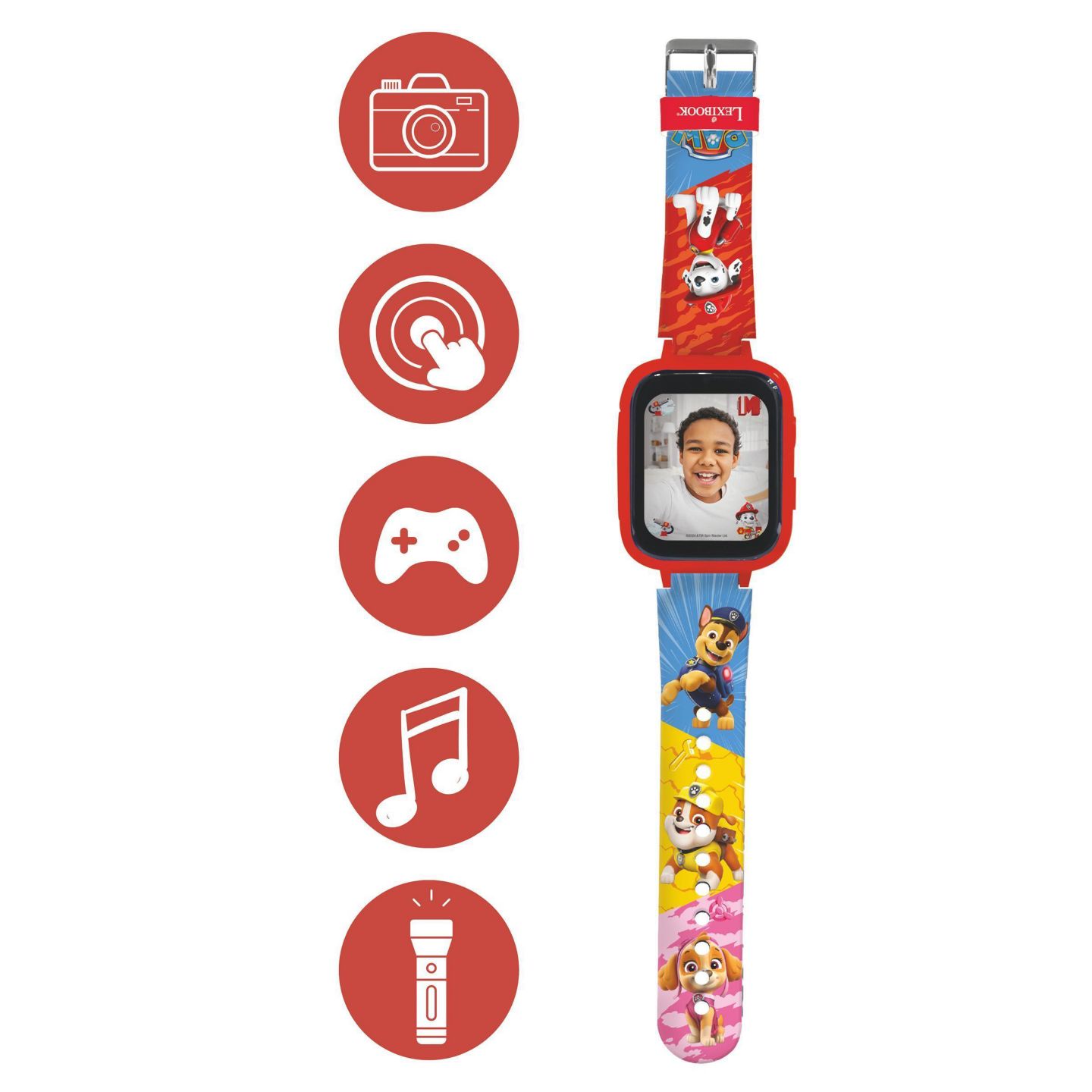 Детские часы Paw Patrol 720p Camera Touch Screen Watch with MP3 Player — фото 2