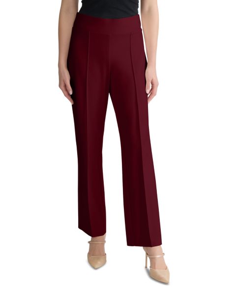 Женские брюки Jones New York Petite Serenity Pintuck, цвет: Винный