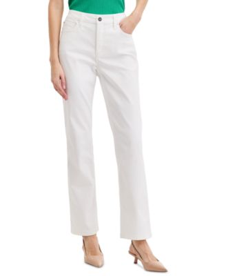 Petite Lexington Straight-Leg Denim Jeans