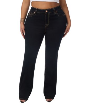 Plus Size Billie High-Waisted Straight-Leg Denim Jeans
