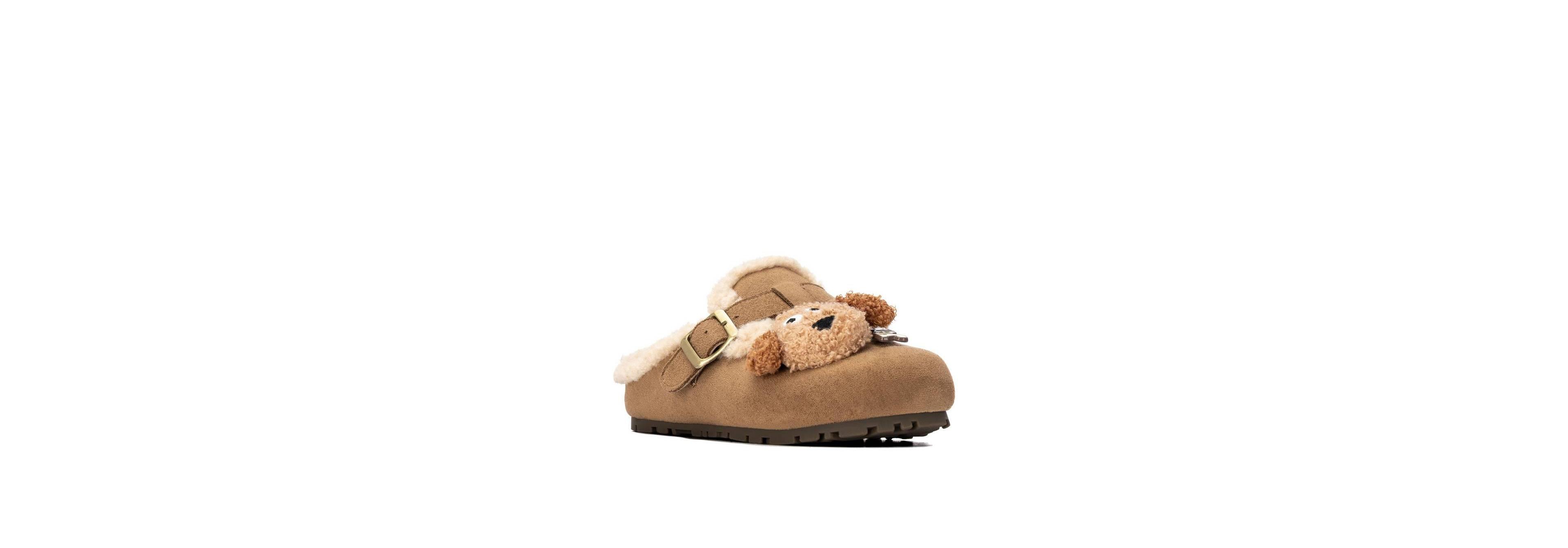 Xti Women's Faux Suede Round-Toe Clogs