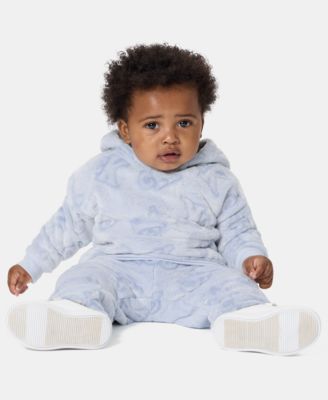 Baby Boys' Sherpa Pullover Hoodie and Jogger Pants, 2-Piece Set