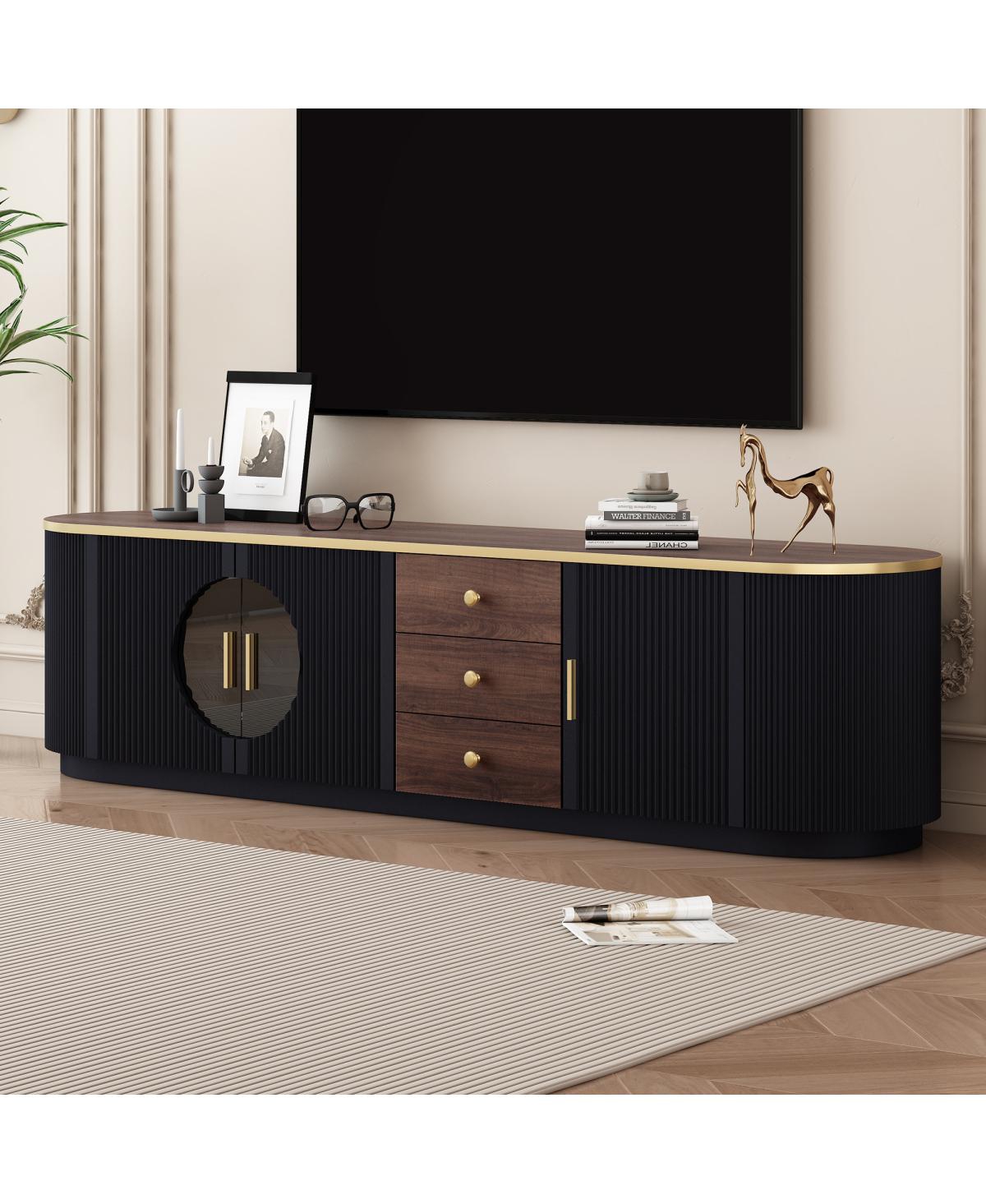 Streamdale Furniture 70.8" Modern Minimalist Tv Stand for TVs up to 80