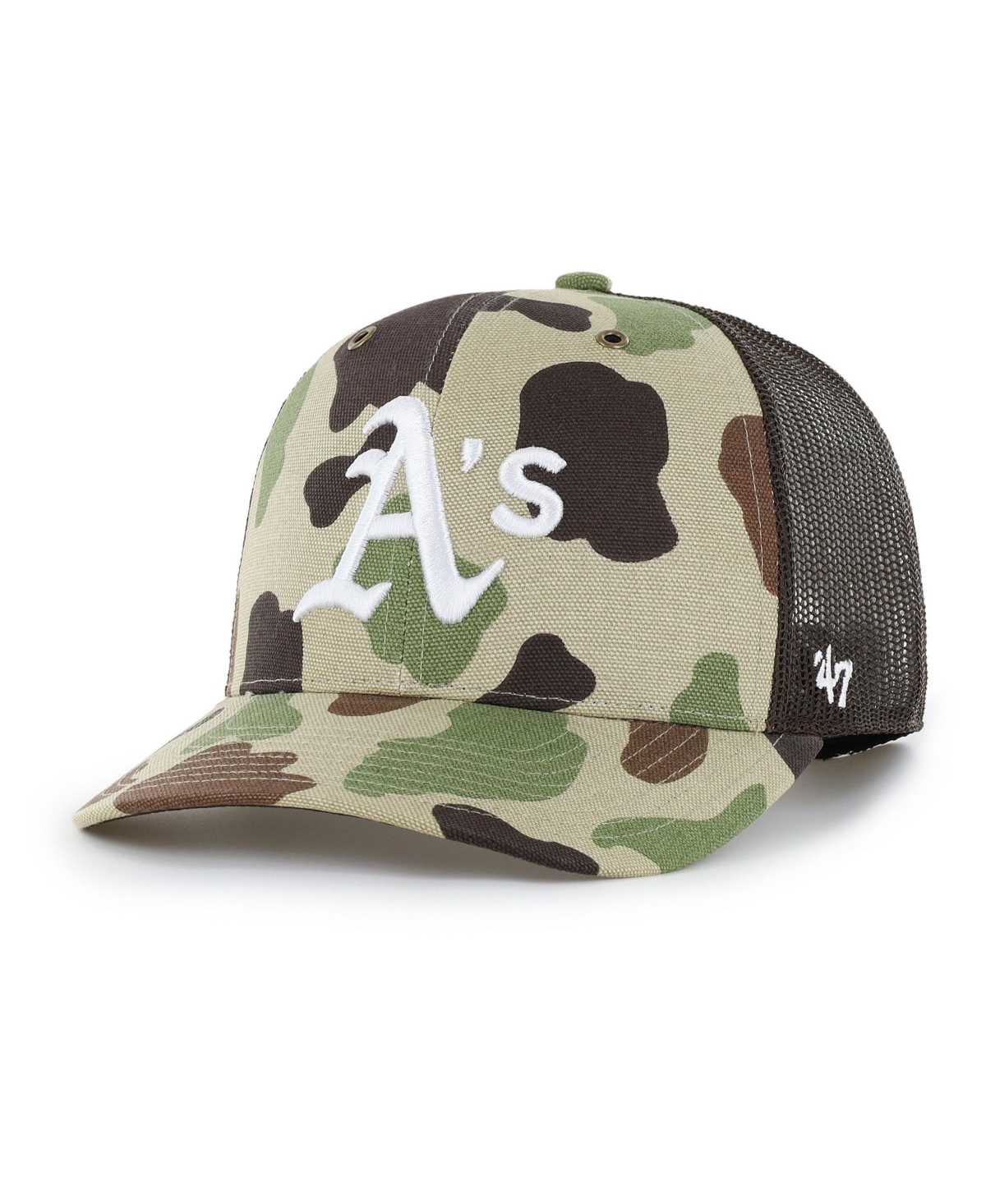 '47 Brand Men's Camo Athletics Duck Camo Trucker Hat