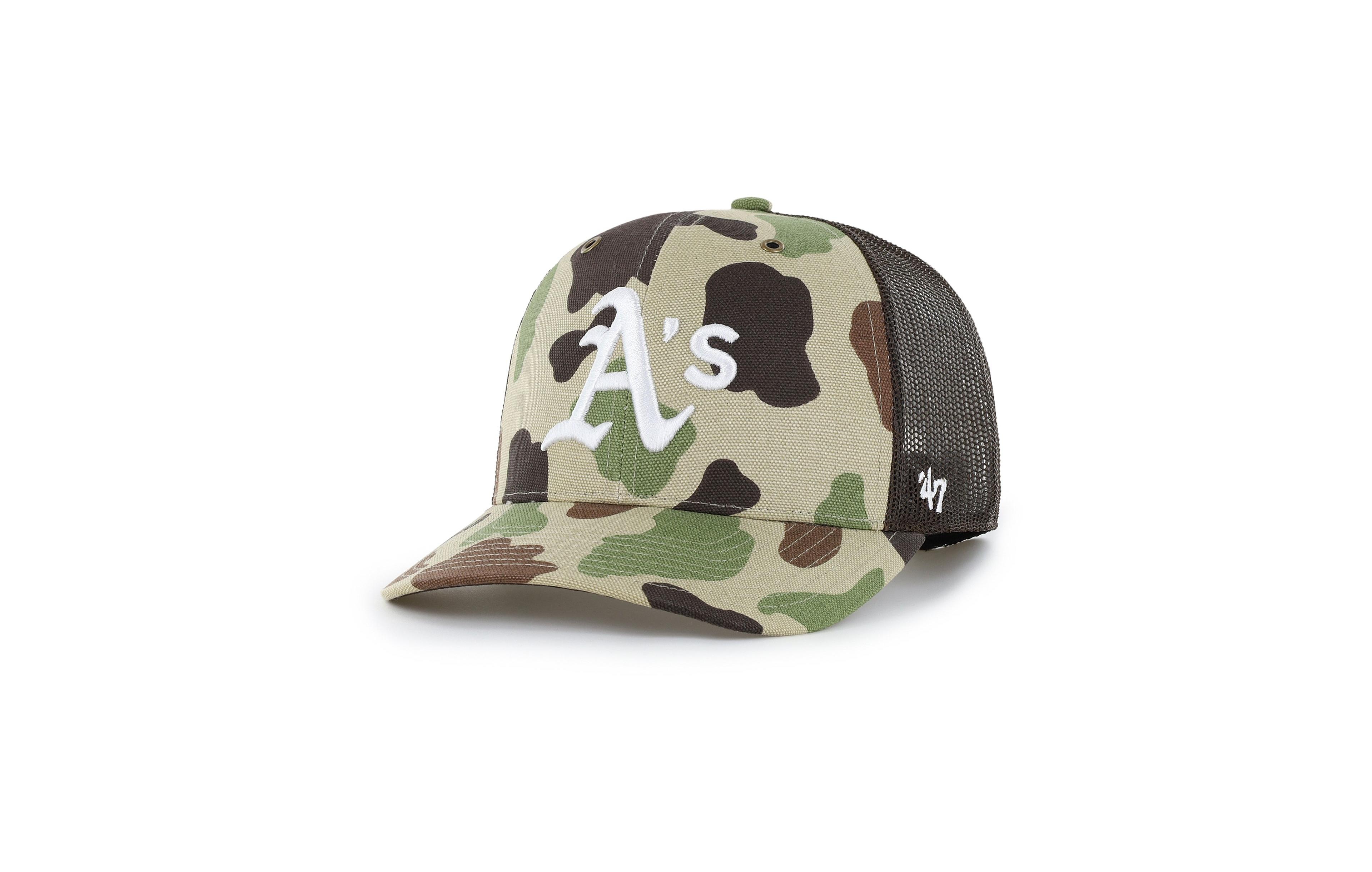 '47 Brand Men's Camo Athletics Duck Camo Trucker Hat