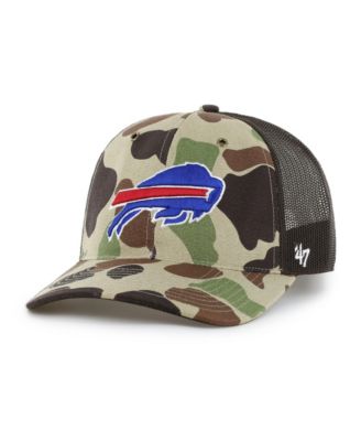 Men's Camo Buffalo Bills Duck Camo Relaxed Trucker Hat