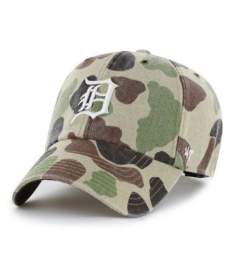 Men's Camo Detroit Tigers Duck Camo Clean Up Adjustable Hat