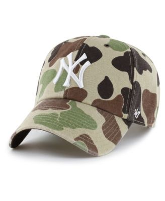 Men's Camo New York Yankees Duck Camo Clean Up Adjustable Hat