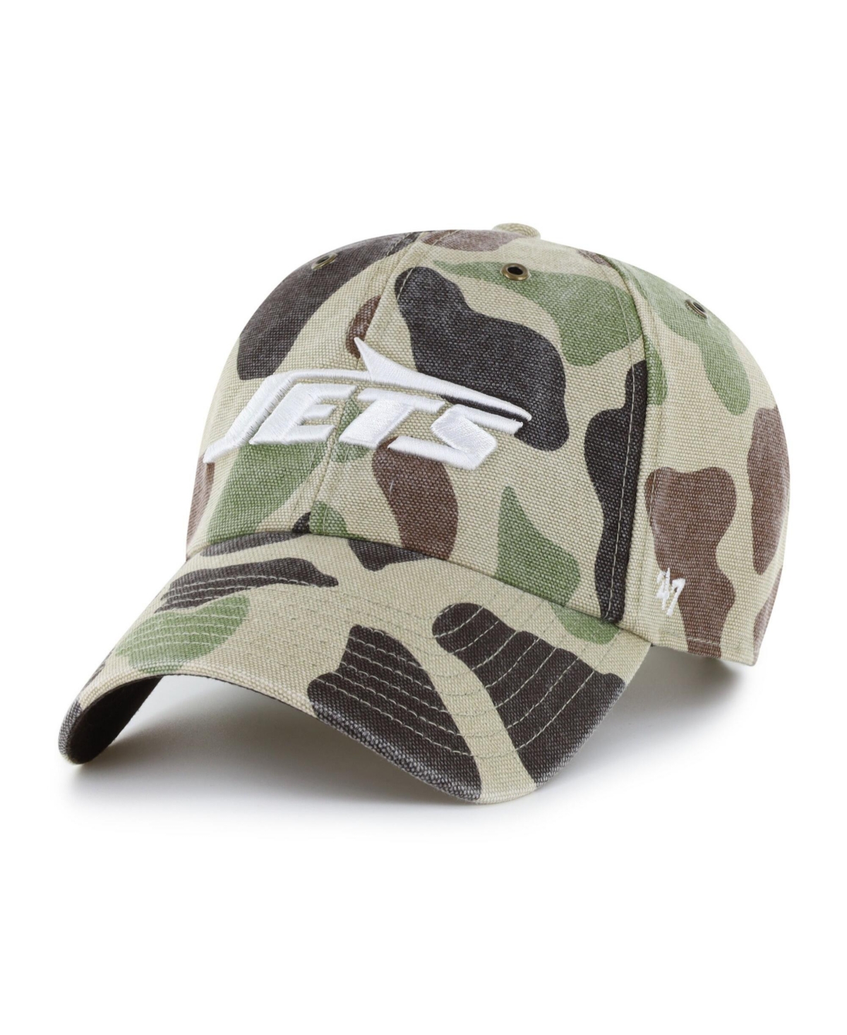'47 Brand Men's Camo New York Jets Duck Camo Clean Up Adjustable Hat - Camo