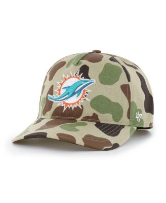 Men's Camo Miami Dolphins Duck Camo Relaxed Hitch Hat