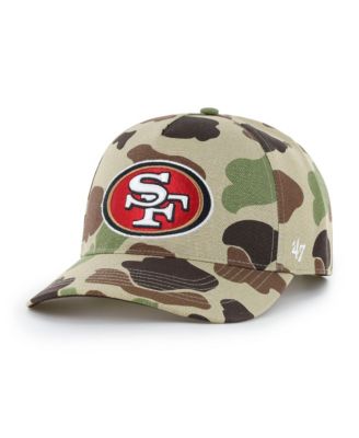 Men's Camo San Francisco 49ers Duck Camo Relaxed Hitch Hat