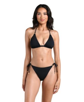 Women's Island Goddess Triangle Top and Tie Side Bottoms