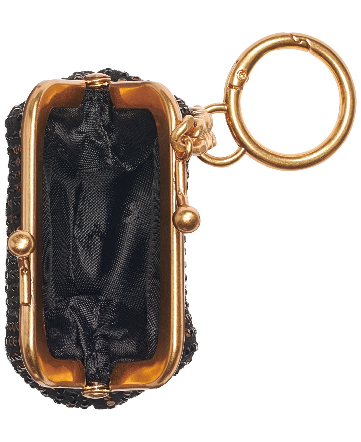 Женский брелок DKNY Kiss-Lock Suede Bag Charm, цвет: Разноцветный — фото 4