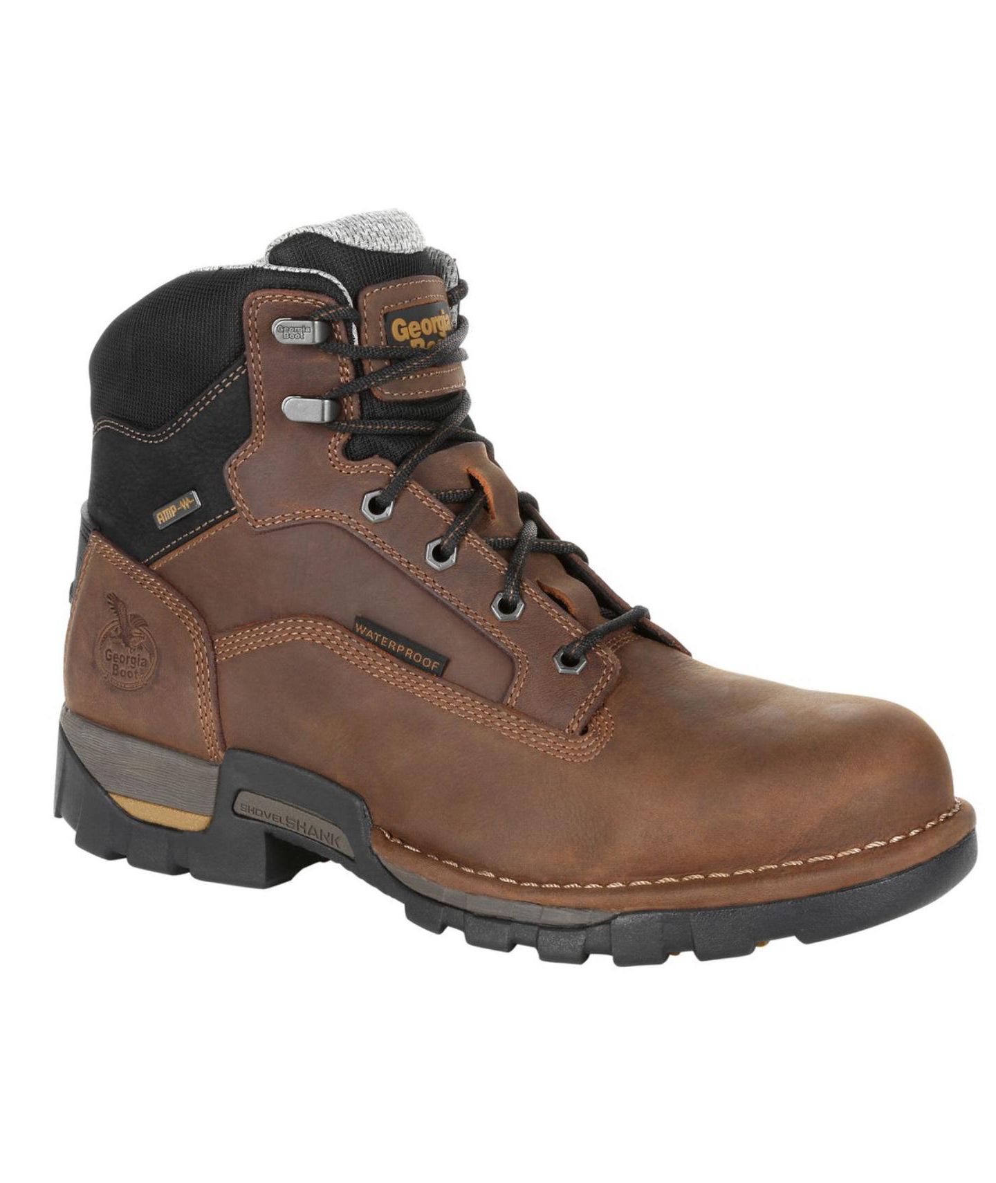 Мужские ботинки GEORGIA BOOT Eagle One Steel Toe Waterproof Work Boot, цвет: Коричневый — фото 9
