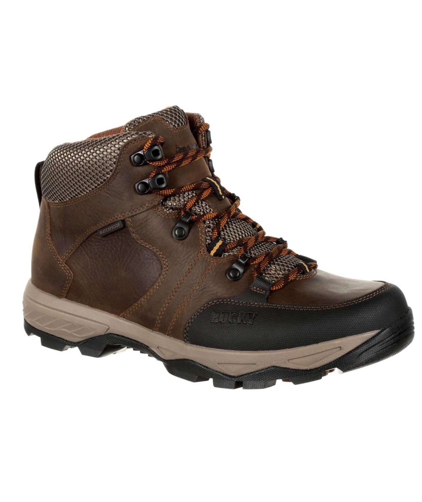 Мужские ботинки ROCKY Endeavor Point Waterproof Outdoor Boot, цвет: Коричневый — фото 8