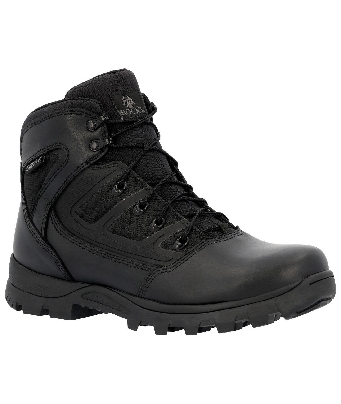 Мужские ботинки ROCKY Enforcer 6" Waterproof Public Service Boot, цвет: Чёрный — фото 3