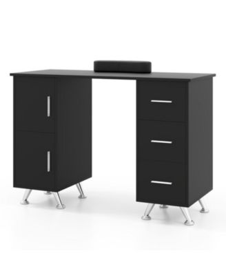 Nail Tech Manicure Cabinets and Wrist Rest Desk
