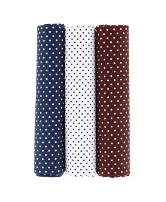 Payton Polka Dots Cotton Handkerchiefs, 3-Piece Set