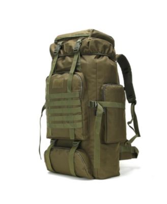 70L Camping Hiking Backpack Molle Rucksack Outdoor