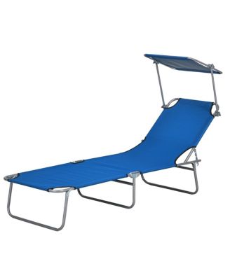 Folding beach chair, Metal, Oxford Cloth Construction, Detachable and adjustable