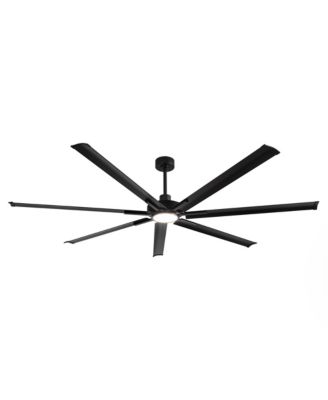Industrial Matte 7 Blades Ceiling Fan with Remote