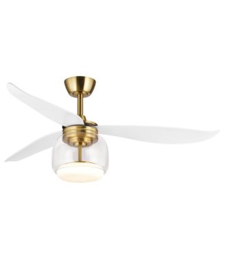60" Modern 3 Blades Ceiling Fan with Remote